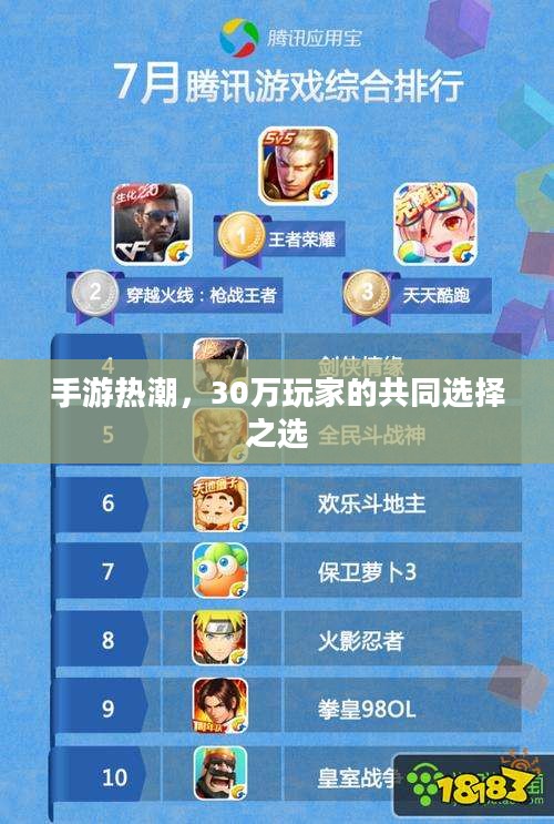 手游热潮，30万玩家的共同选择之选