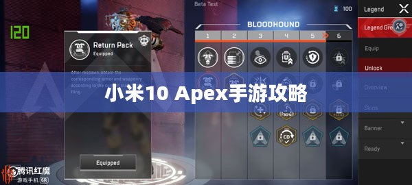 小米10 Apex手游攻略,最佳体验玩转手游 小米10 Apex手游攻略,最佳体验玩转手游