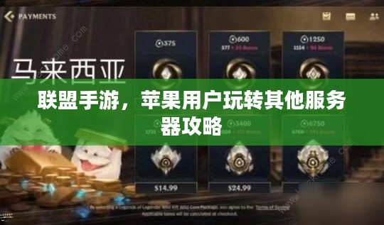 联盟手游，苹果用户玩转其他服务器攻略