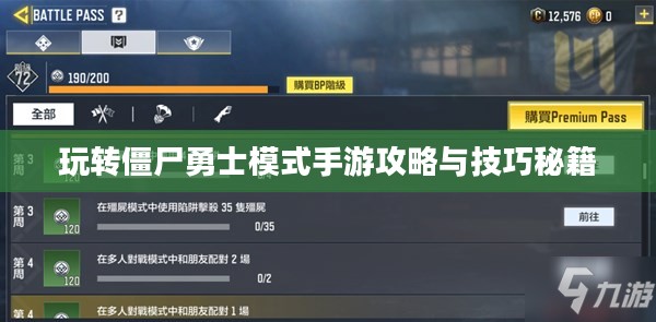 玩转僵尸勇士模式手游攻略与技巧秘籍