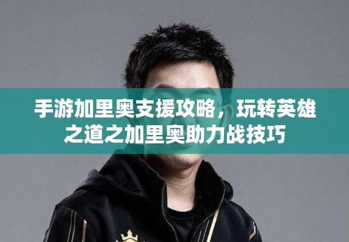 手游加里奥支援攻略，玩转英雄之道之加里奥助力战技巧