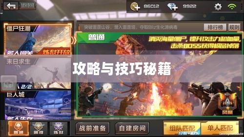 玩转僵尸勇士模式手游攻略与技巧秘籍