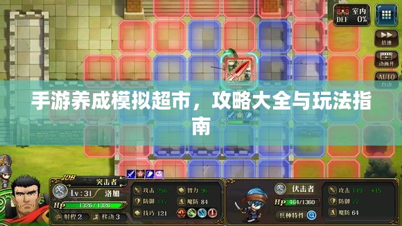 手游养成模拟超市，攻略大全与玩法指南