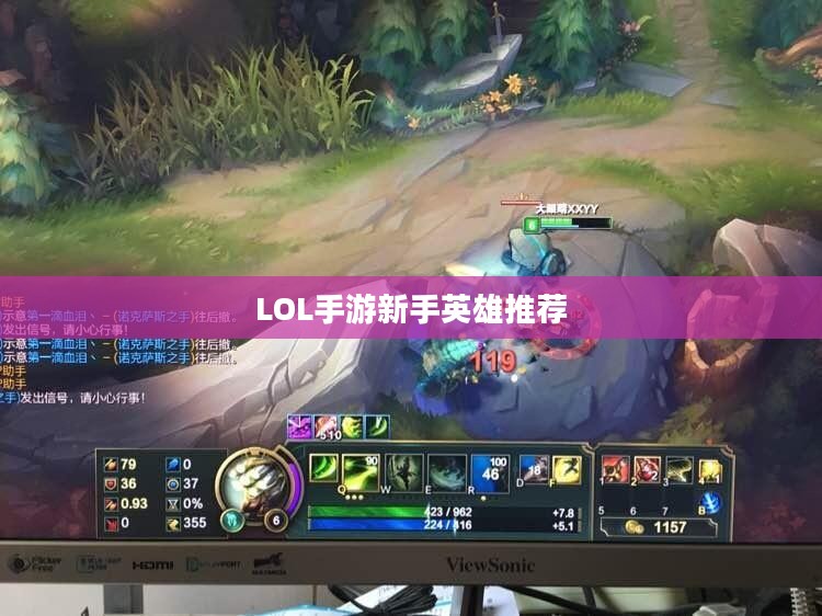LOL手游新手英雄推荐指南，入门英雄选择攻略