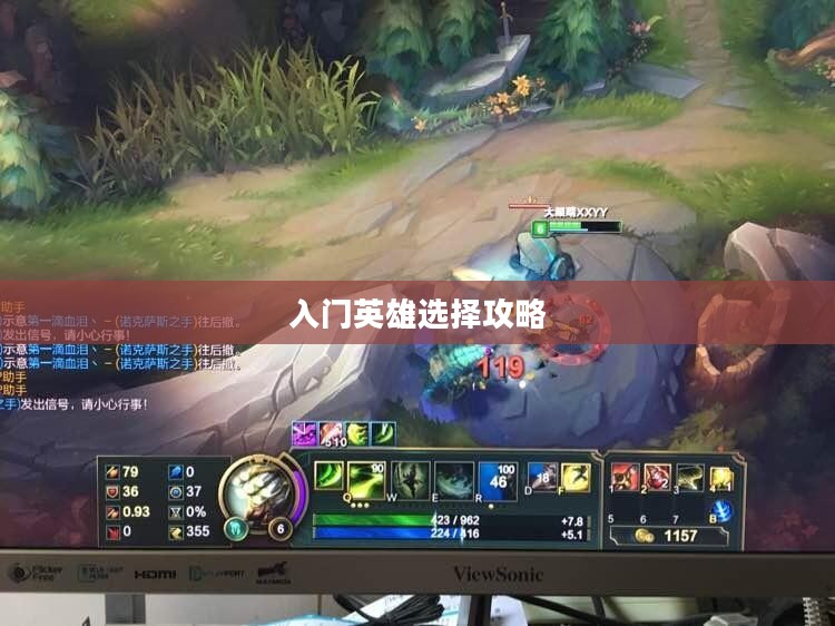 LOL手游新手英雄推荐指南，入门英雄选择攻略