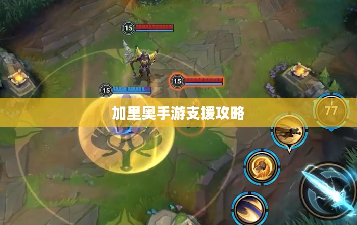手游加里奥支援攻略，玩转英雄技巧，成为战场坚实后盾！