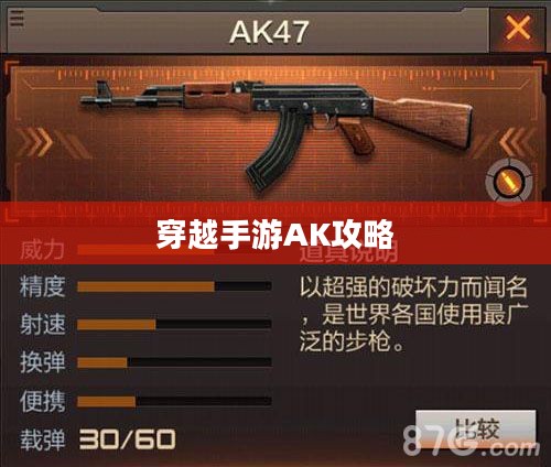 穿越手游AK攻略大全，玩转AK的技巧与策略全解析