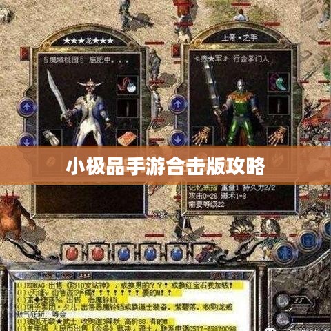 小极品手游合击版攻略，玩转游戏的关键步骤详解