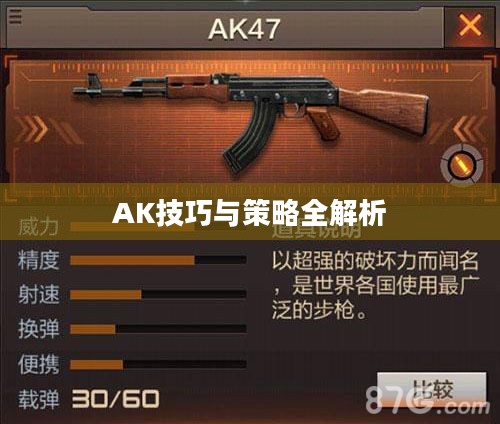 穿越手游AK攻略大全，玩转AK的技巧与策略全解析