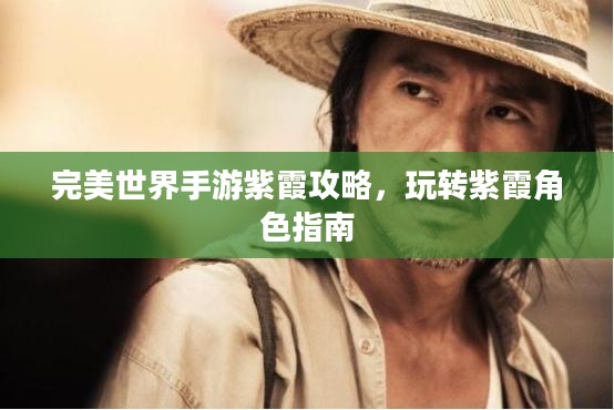 完美世界手游紫霞攻略,玩转紫霞角色指南 完美世界手游紫霞攻略,玩转紫霞角色指南