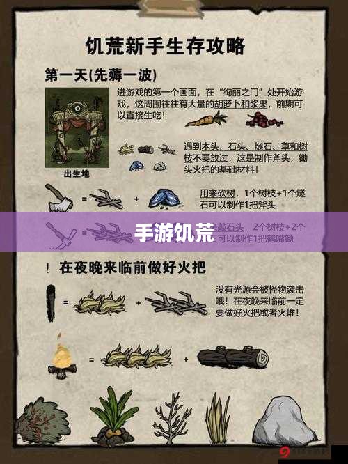 手游饥荒，长期生存的游戏提示与策略指南