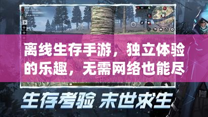 离线生存手游，独立体验的乐趣，无需网络也能尽享生存冒险的乐趣