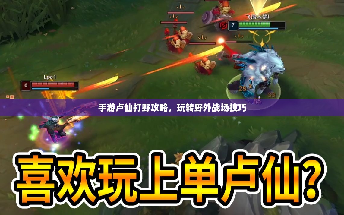 手游卢仙打野攻略,玩转野外战场技巧 手游卢仙打野攻略,玩转野外战场技巧