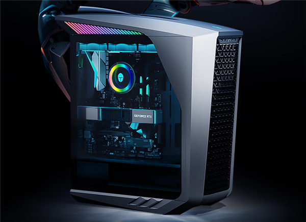 雷神新款RTX 5070系列黑武士·Shark台式机，专属镭射灯，超值起价仅12999元！