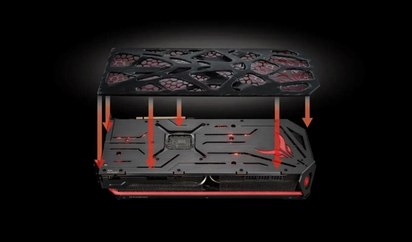 撼讯RX 9070 XT红魔将推定制背板版本!规格不变
