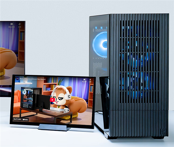 1599元 ZALMAN Z10 DS机箱上市:前面板配15.6寸大屏