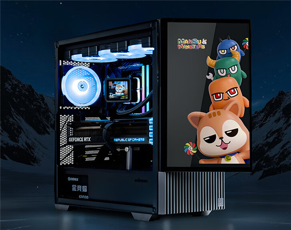 ZALMAN Z10 DS机箱新品上市，超大屏幕前面板，仅售1599元！