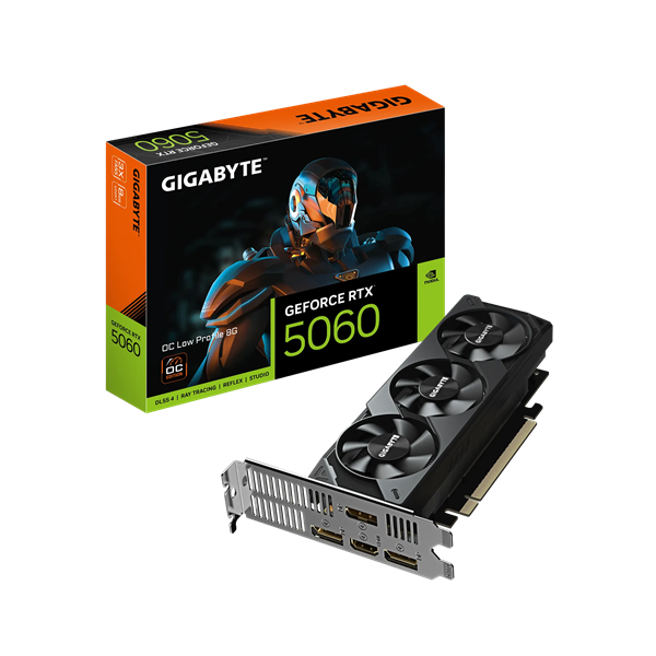 技嘉发布RTX 50系列显卡首发，RTX 5060 OC三风扇半高显卡惊艳亮相