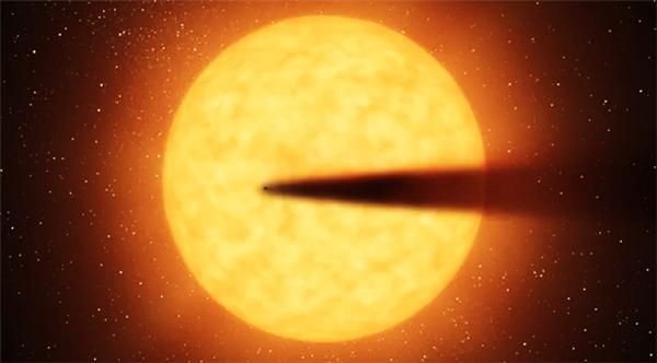 震撼瞬间，恒星吞噬行星的首度目击