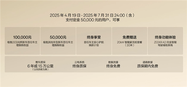 全球“含金量”最高的MPV 极氪009光辉典藏版上市:89.9万元