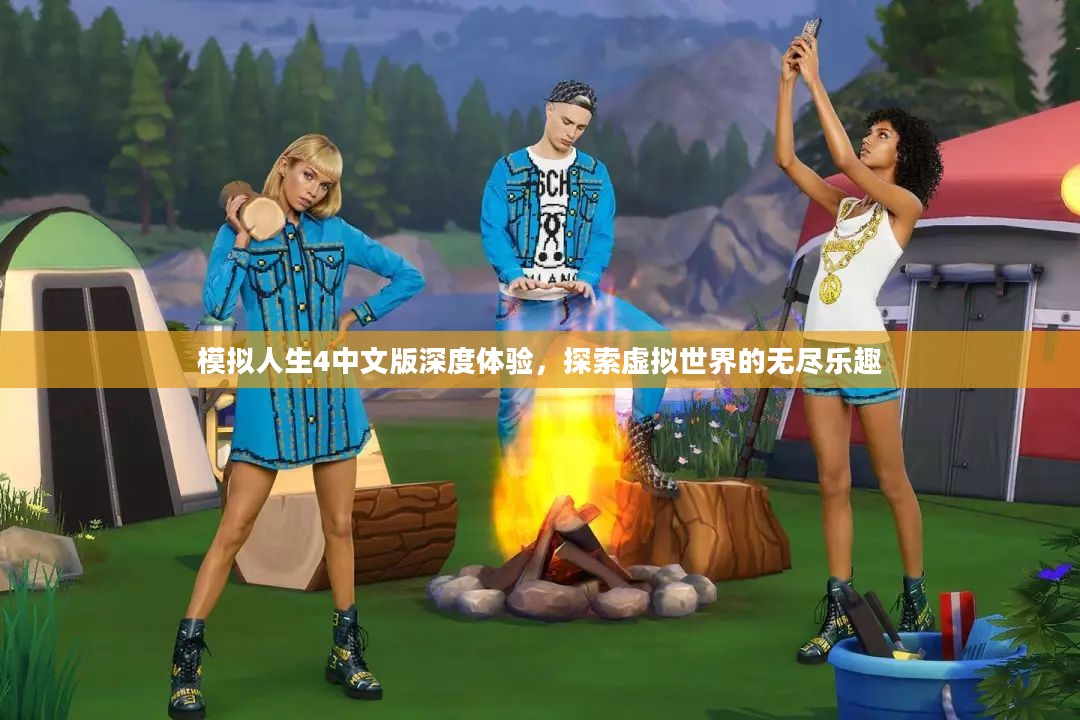模拟人生4中文版深度探索，虚拟世界的无尽乐趣体验