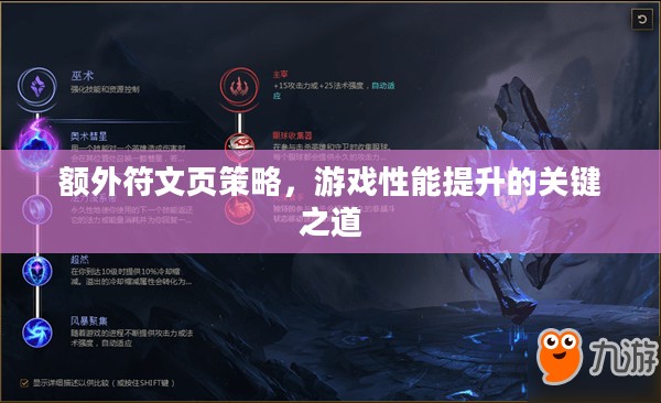 额外符文页策略,游戏性能提升的关键之道 额外符文页策略,游戏性能提升的关键之道
