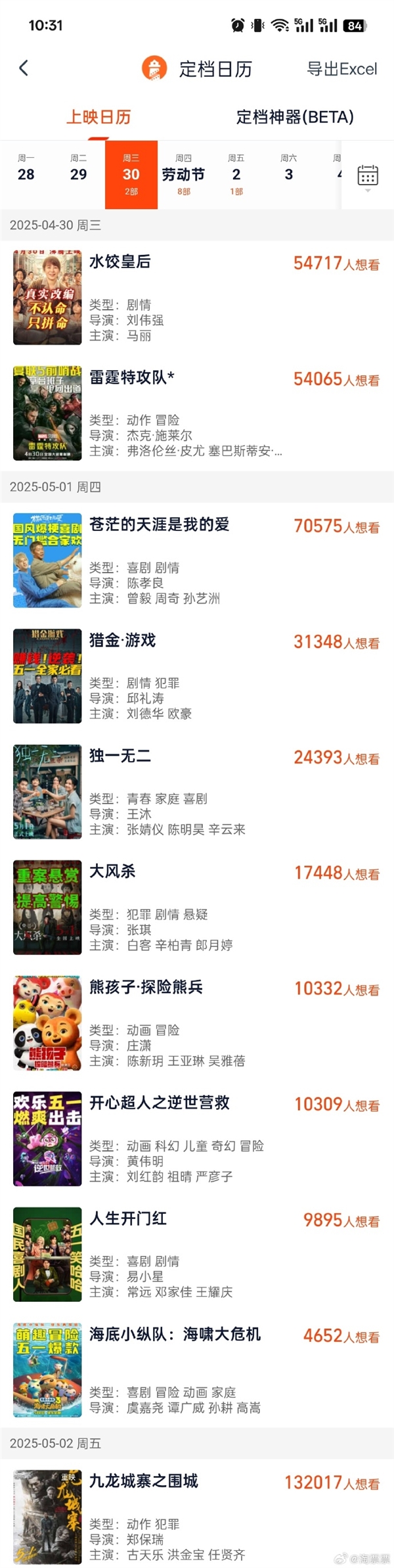 《九龙城寨之围城》宣布5月2日重映 已有11部电影定档五一档