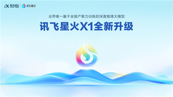 讯飞星火X1升级实现通用与行业能力双突破，领跑教育、医疗、司法行业应用实践