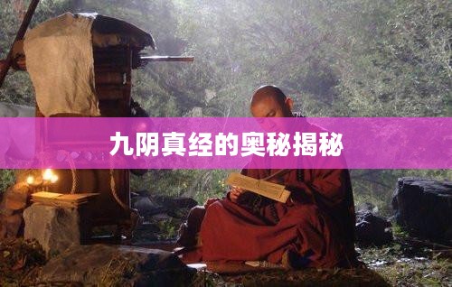 九阴真经的奥秘揭秘