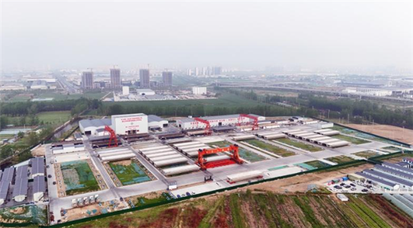江苏建成全国最大高铁预制梁场，占地220亩