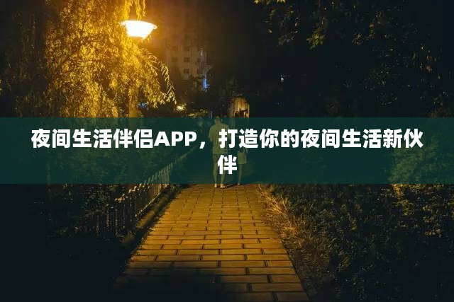 夜间生活伴侣APP，你的夜间生活全新伙伴打造者