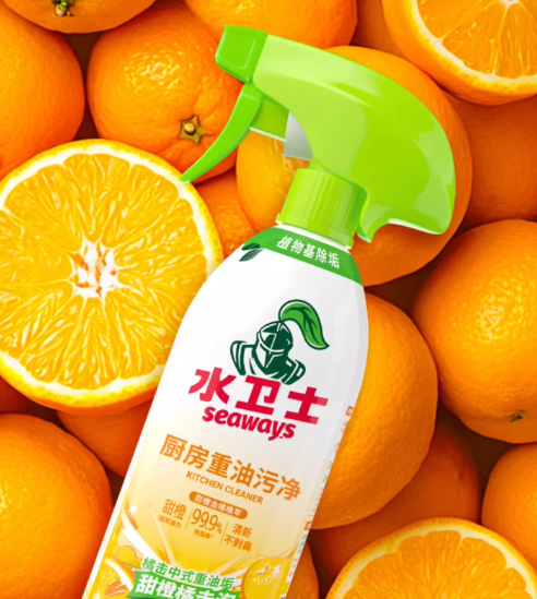厨房重油污清洁神器，水卫仕重油污清洁剂，仅需5.9元抢购！