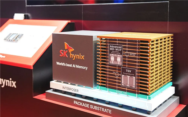 SK海力士HBM4公开展示，带宽突破至惊人的2TB/s，领先业界竞争态势