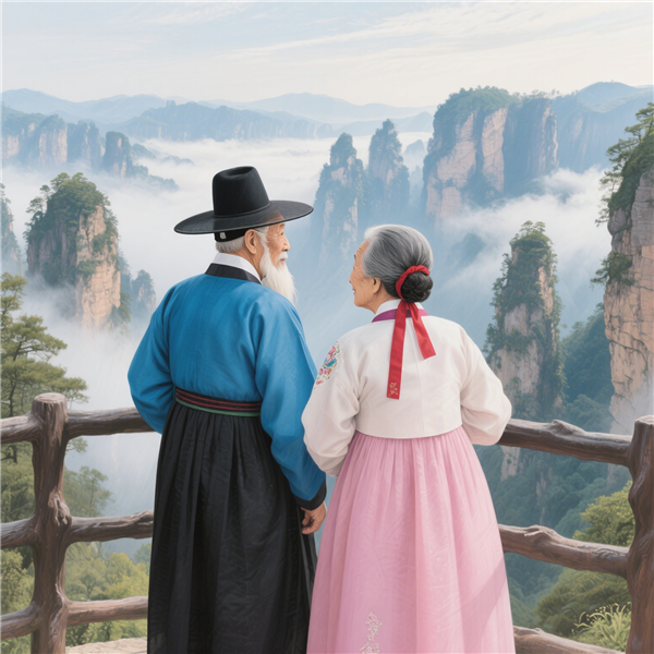 韩国人追剧式打卡张家界，不孝之行引发关注