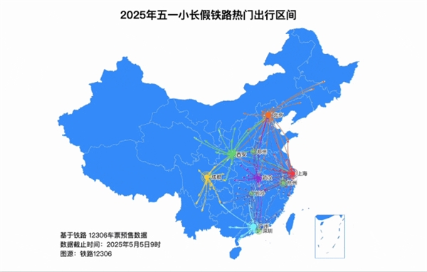 五一假期铁路客运突破亿人次大关