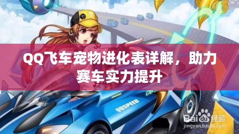 QQ飞车宠物进化表详解，助力赛车实力提升