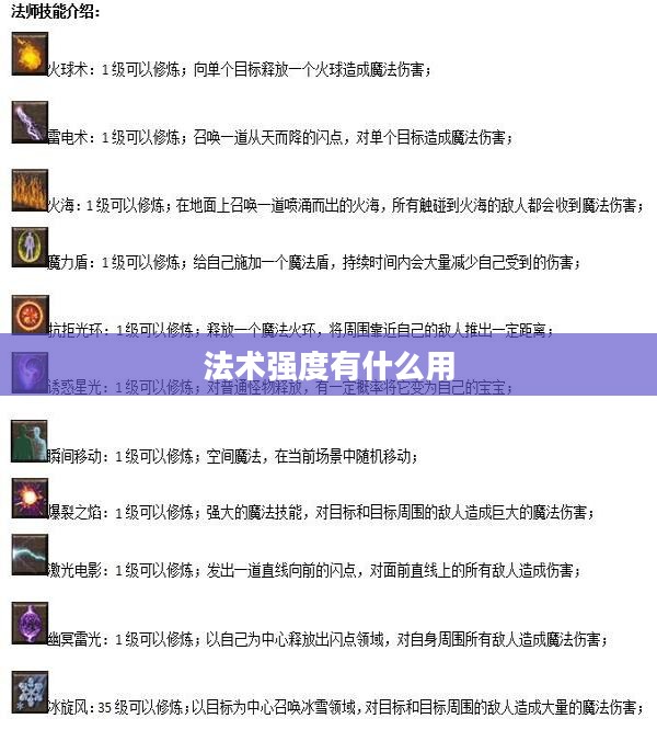 法术强度提升策略与优化方法解析