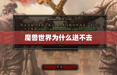 Wow进不去问题解析及解决方案