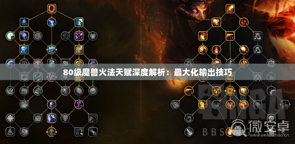 80级魔兽火法天赋深度解析：最大化输出技巧