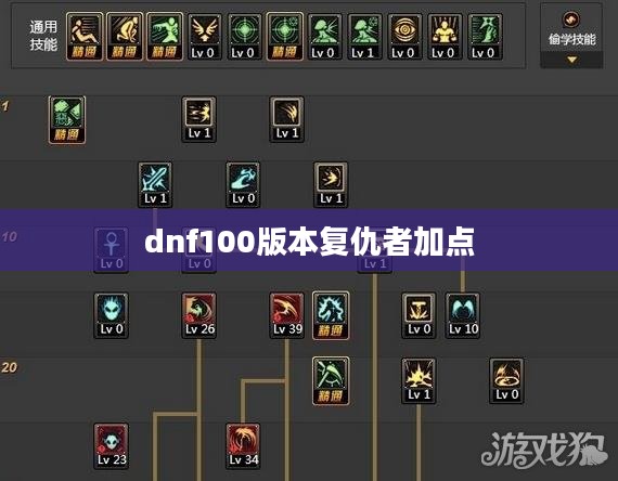 DNF复仇者PK加点攻略：全面提升战斗力