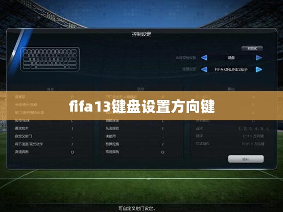 FIFA 13键盘设置完全指南，优化游戏体验