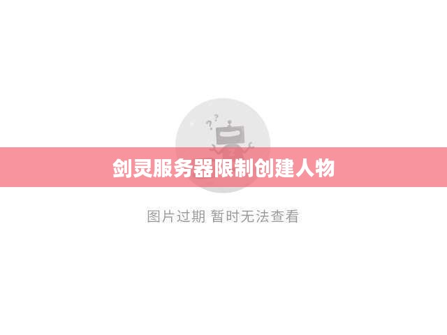 剑灵服务器性能与稳定性深度解析