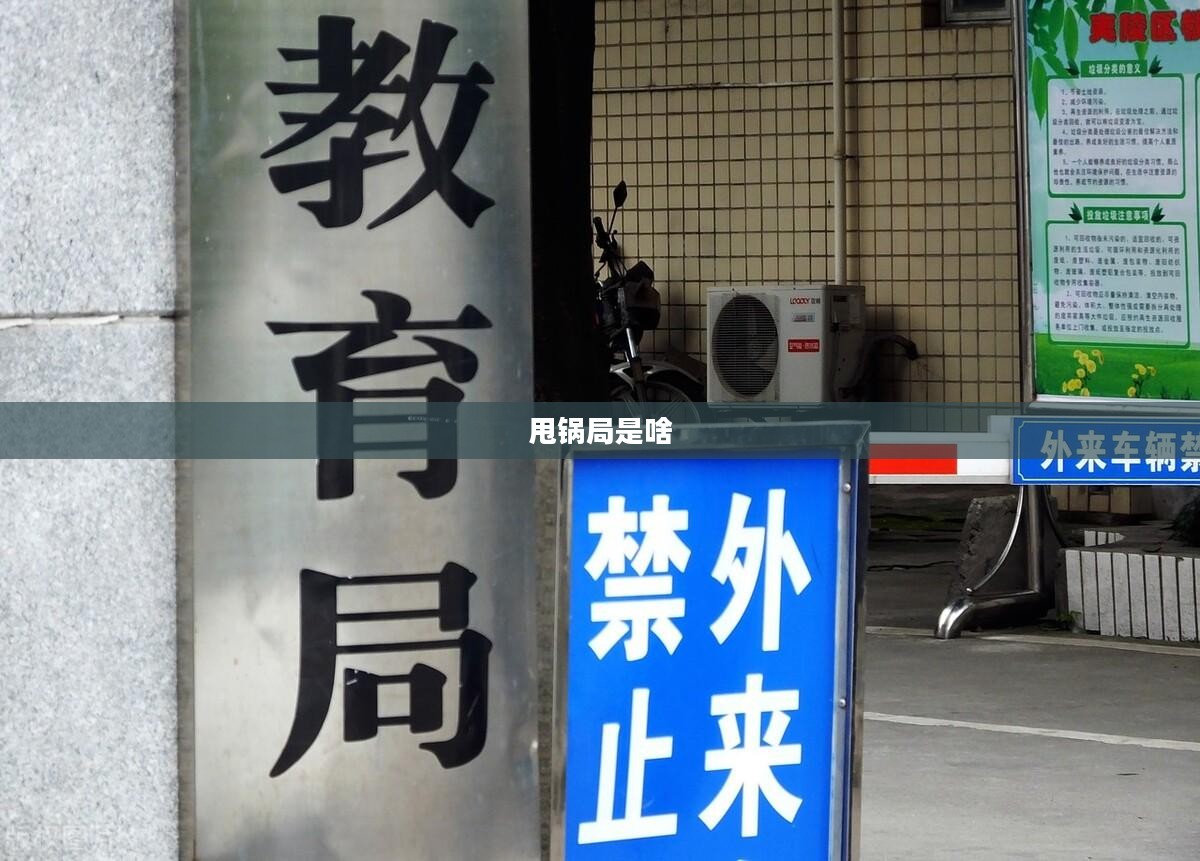 深入解析甩锅局现象及其影响
