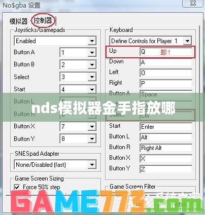 nds模拟器金手指使用方法详解