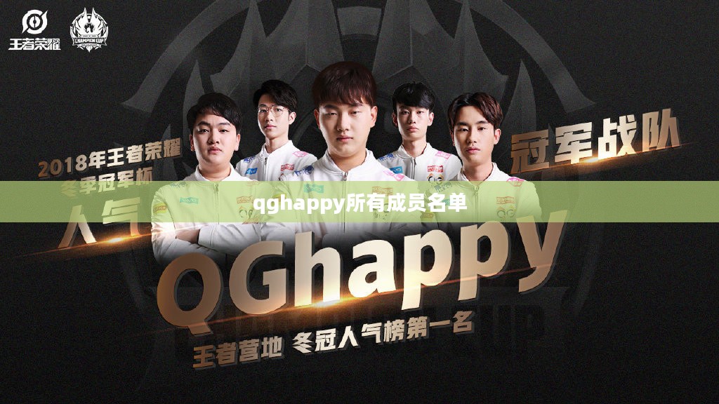 QGhappy名单解析：战队成员及表现分析