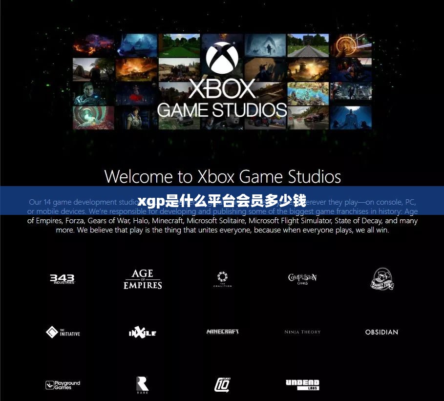深入解析XGP平台：Xbox Game Pass的优势与特点