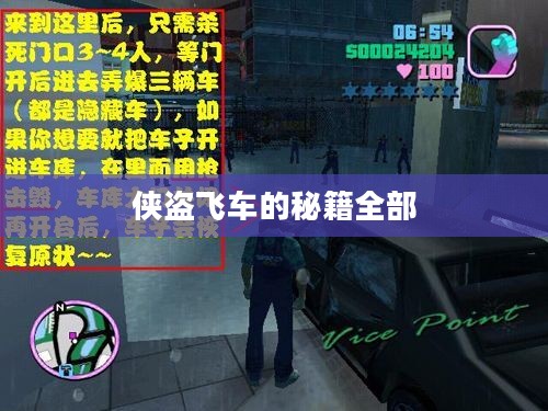 《狭盗飞车》游戏秘籍与高效驾驶技巧解析