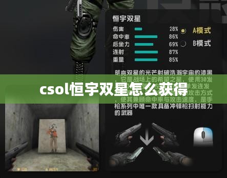 csol恒宇双星升级全解析：提升战斗力的关键步骤