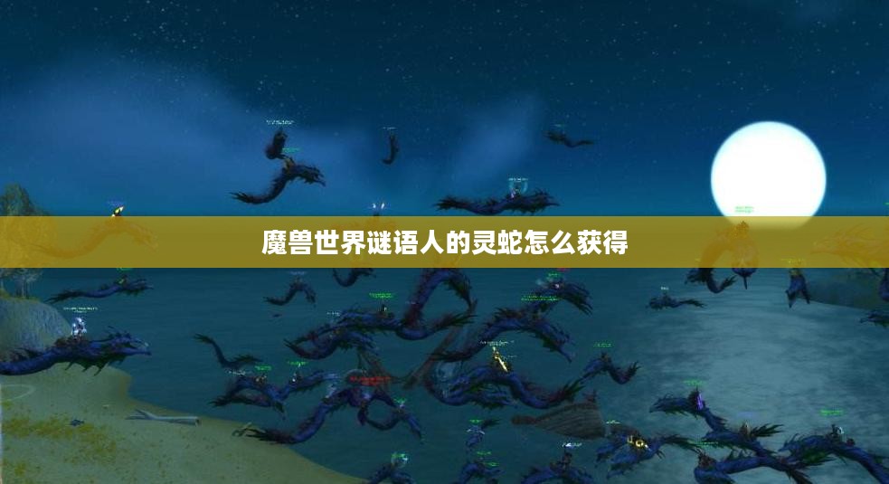 《魔兽世界》谜语人灵蛇技能深度解析与实战指南