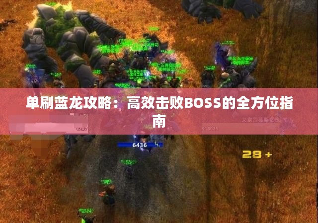 单刷蓝龙攻略：高效击败BOSS的全方位指南